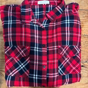 Women’s Altar’d State Plaid Long Sleeve Button Down